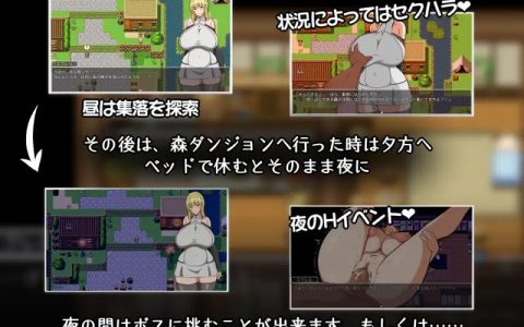 [日式RPG] 埃克莱尔今天也遭遇了职场骚扰～骚扰拥有丰满身材的有男友的女性企图使其出轨～ エクレルは今日もセクハラされる～むちむちした彼氏持ちをセクハラして浮気させる～ 内嵌AI汉化版 [510M]